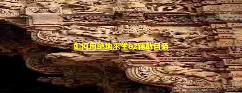 绝地求生ez辅助自瞄使用教程：提升射击精准度的5个关键步骤